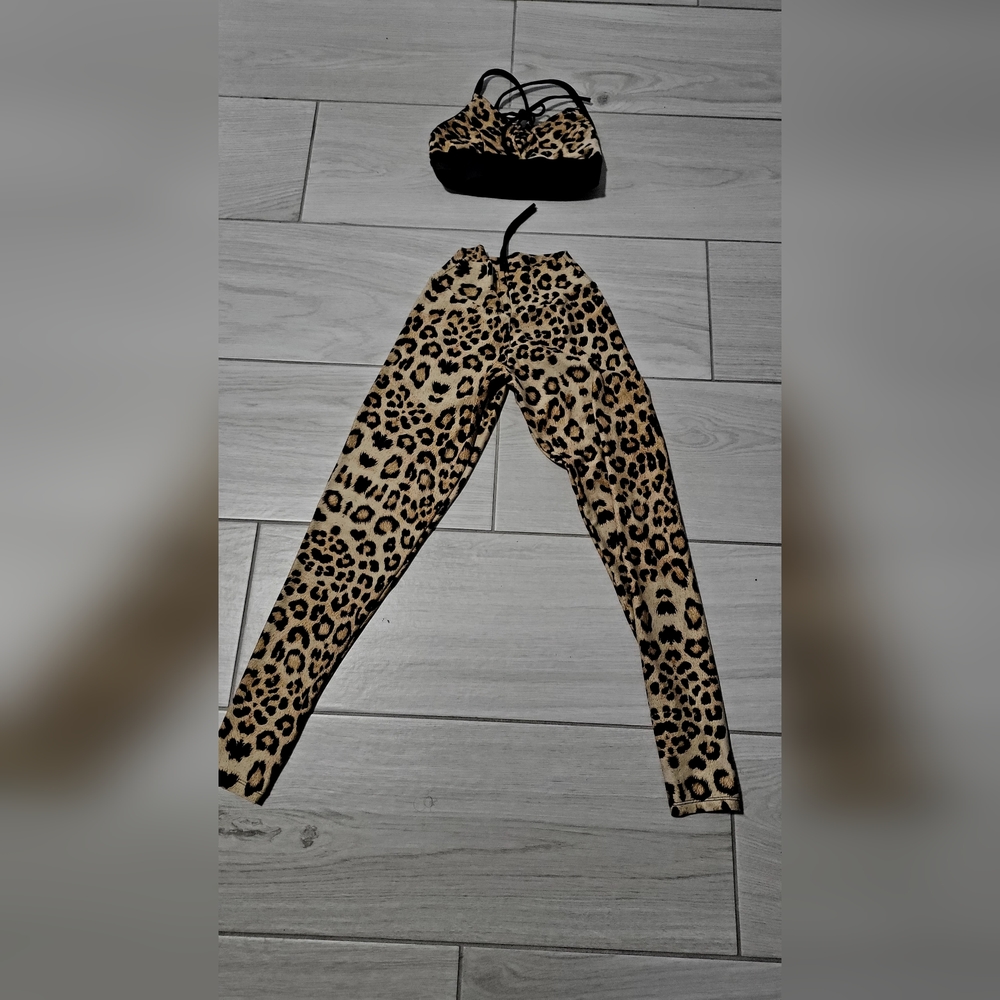 Animal Print Made in Brazil two pieces active wear